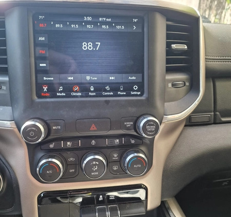 Dodge RAM cena 89000 przebieg: 83000, rok produkcji 2020 z Wolsztyn małe 232